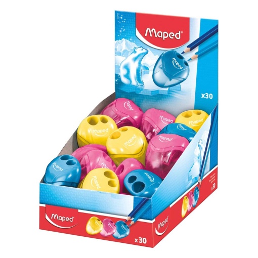 Afia dupla com depósito MAPED I-Gloo