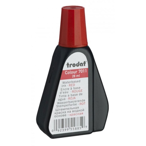 Tinta de carimbo vermelho 28ml TRODAT
