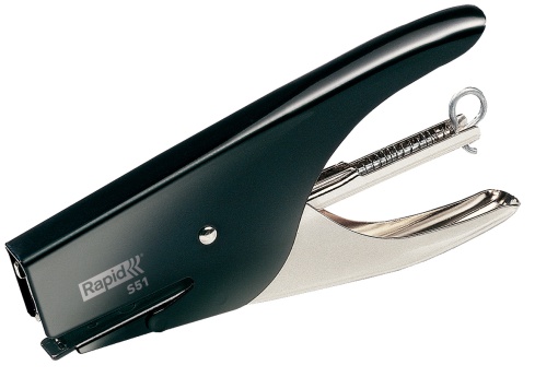 Agrafador Alicate RAPID S51 21/4 15 folhas Preto