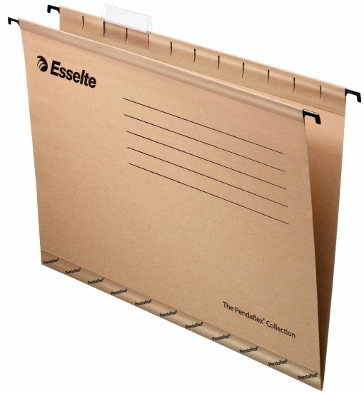 Bolsa Suspensa ESSELTE Kraft com visor 34,5x24cm
