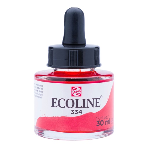 AGUARELA LIQUIDA TALENS ECOLINE VERMELHO 334 30ML 11253340