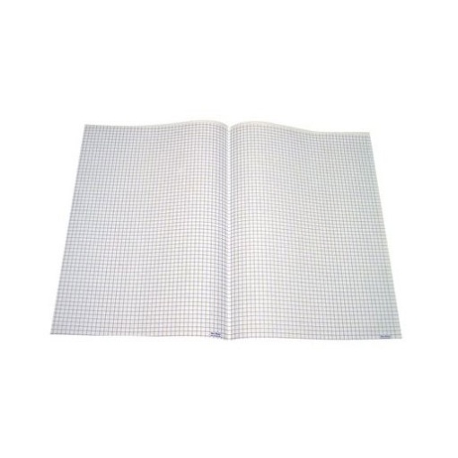 Papel Almaço Branco Xadrez 50 Linhas 500 folhas