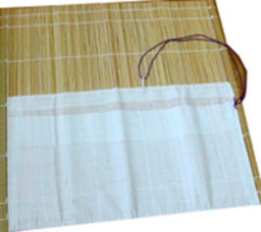 Porta-pincéis em Bambu Natural 33x33cm INART