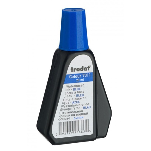 Tinta de carimbo azul 28ml TRODAT