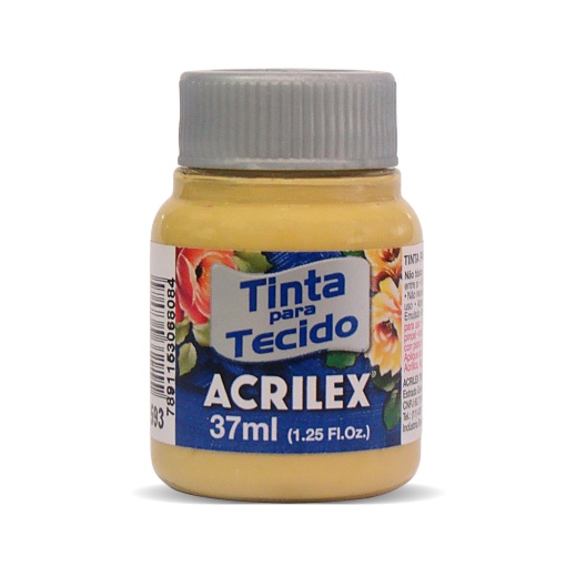Tinta para Tecido ACRILEX Mostarda 593 37ml