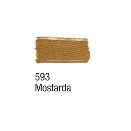 Tinta para tecido ACRILEX mostarda 593 37ml