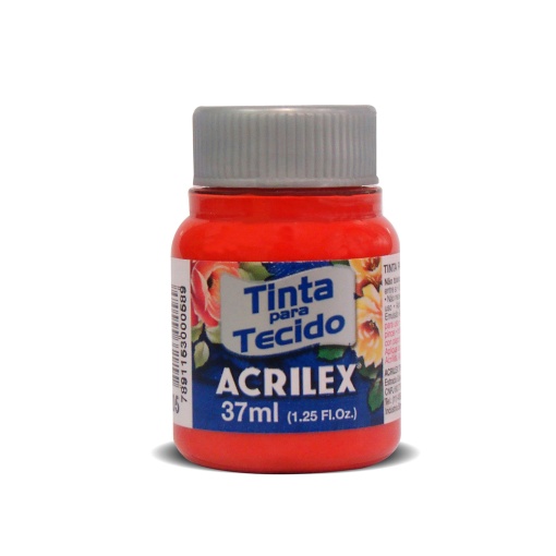 Tinta para Tecido ACRILEX Coral 586 37ml