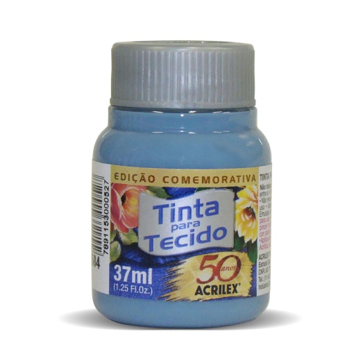 Tinta para Tecido ACRILEX Azul Inverno 584 37ml
