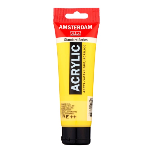 Tinta Acrílica AMSTERDAM Amarelo 275 120ml
