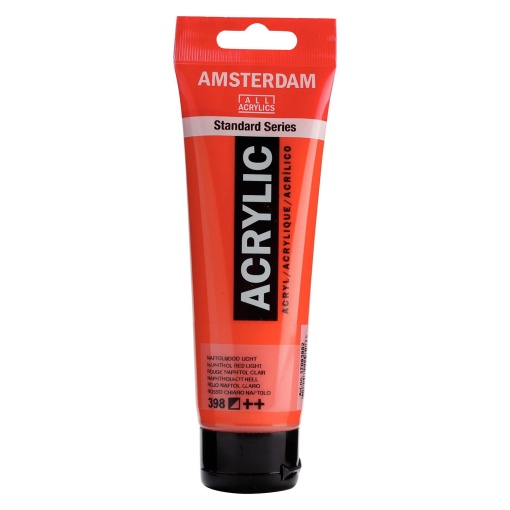 Tinta Acrílica AMSTERDAM Vermelho 398 120ml