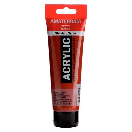 Tinta Acrílica AMSTERDAM Siena 411 120ml