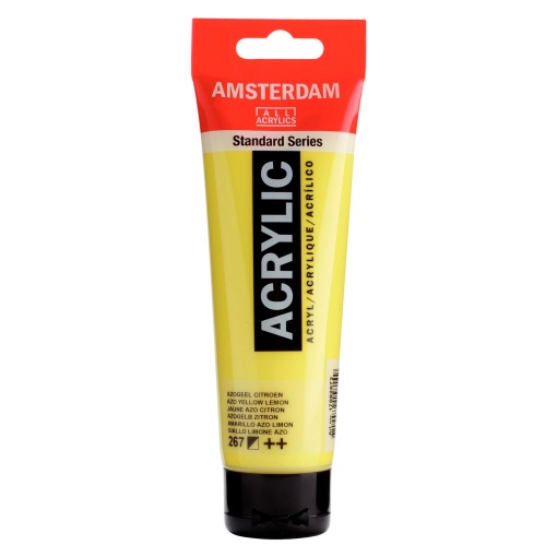 Tinta Acrílica AMSTERDAM Amarelo 267 120ml