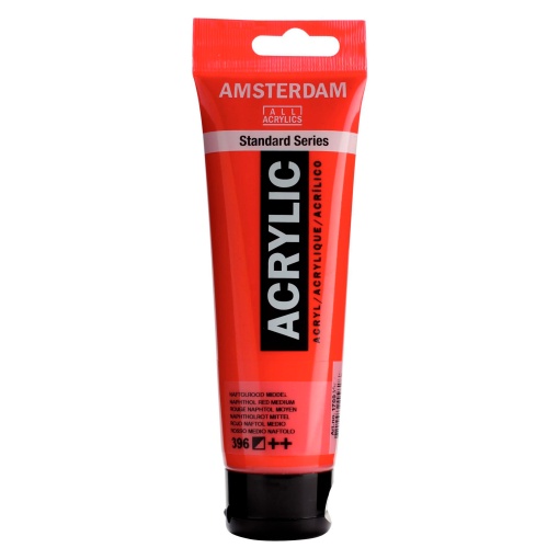 Tinta Acrílica AMSTERDAM Vermelho 396 120ml