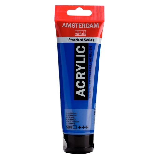 Tinta Acrílica AMSTERDAM Ultramarino 504 120ml