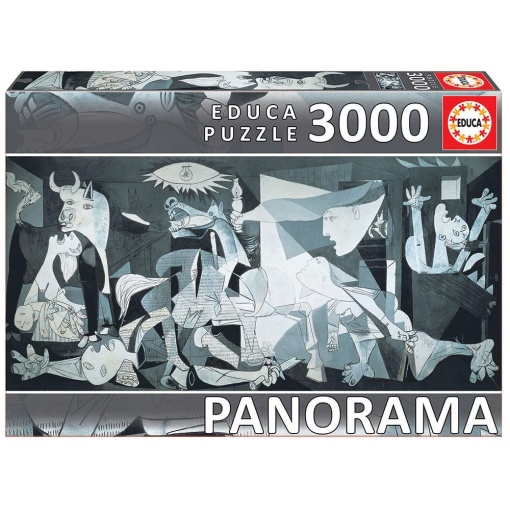 Puzzle EDUCA 3000 peças Panorama Guernica Pablo Picasso