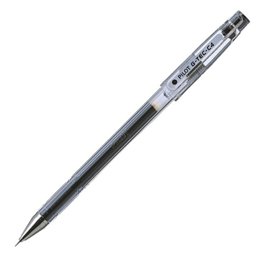 Roller Gel PILOT G-TEC-C4 0,4mm Preto