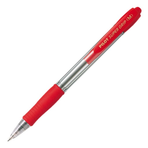 Esferográfica PILOT Super Grip 10r M Vermelho