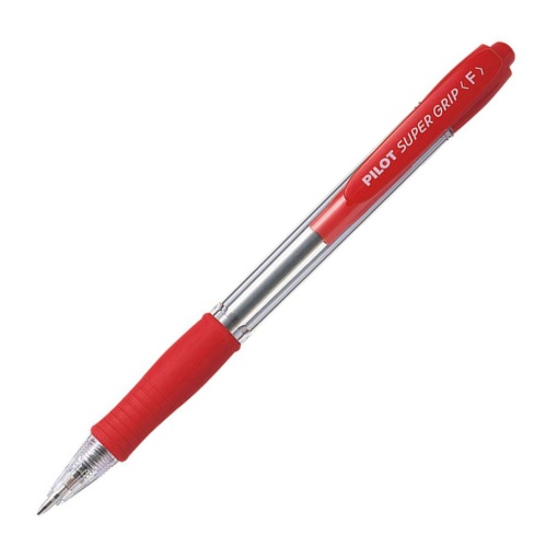 Bolígrafo PILOT BPGP 10R - Rojo fino