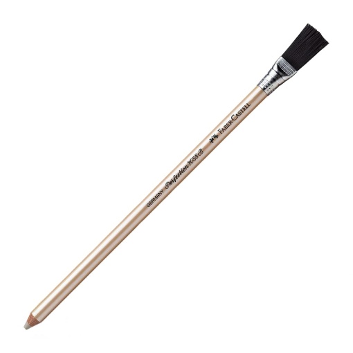 Lápis Borracha FABER-CASTELL Branca com Pincel