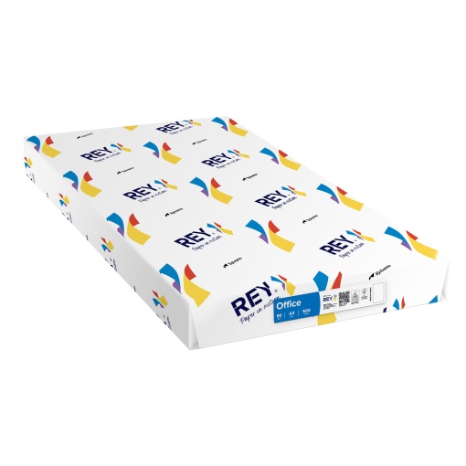 Papel Fotocópia A3 80g REY OFFICE Branco