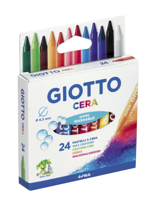 Lápis de Cera GIOTTO caixa com 24