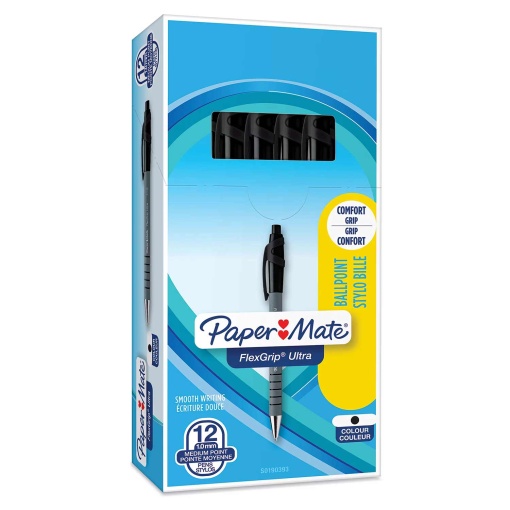 Esferográfica PAPER MATE FlexGrip preto