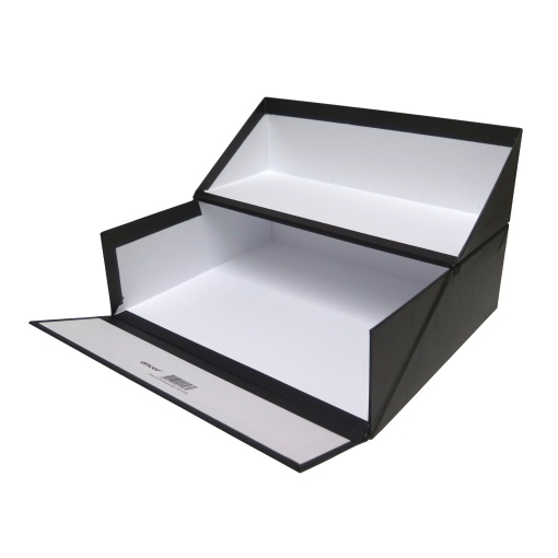 Caixa de arquivo à francesa A4 lombada 100mm preto ANCOR