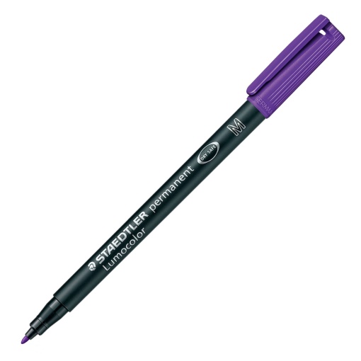 Marcador universal permanente STAEDTLER Lumocolor 317 M 1mm violeta 5