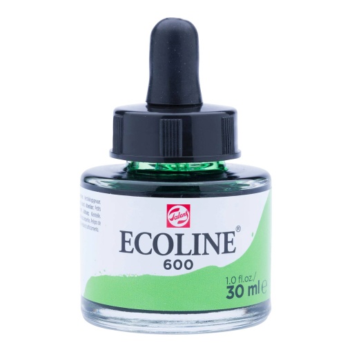 AGUARELA LIQUIDA TALENS ECOLINE VERDE 600 30ML 1125600