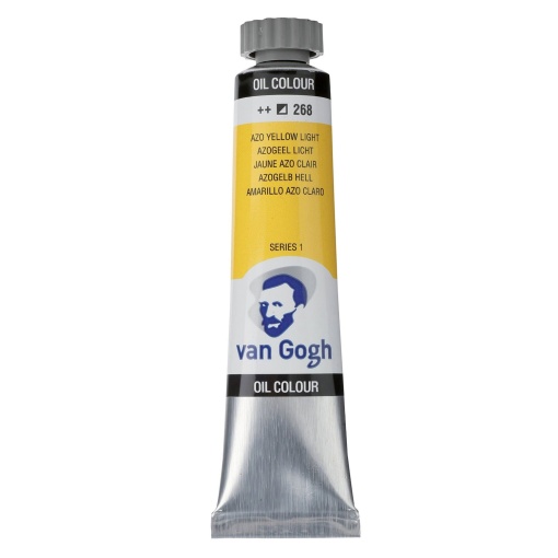 Tinta Óleo Van Gogh 268 S1 Amarelo Azo Claro 20ml