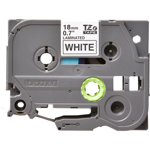 BROTHER TZE-241 tape, 18mm x 8m, black on white