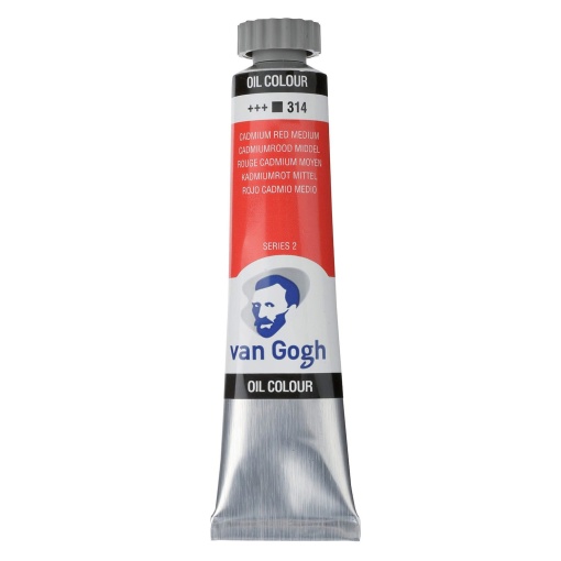 Tinta Óleo Van Gogh 314 S2 Vermelho Cádmio Médio 20ml