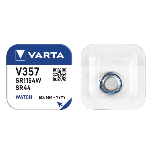 Pilha de Relógio VARTA V357/SR44