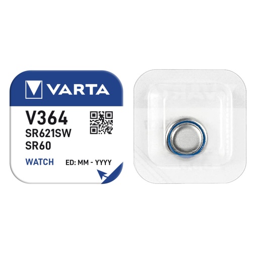 Pilha de Relógio VARTA V364/SR60