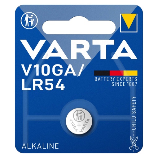 Pilha Eletrónica Alcalina LR54 V10GA 1,5V VARTA 4274