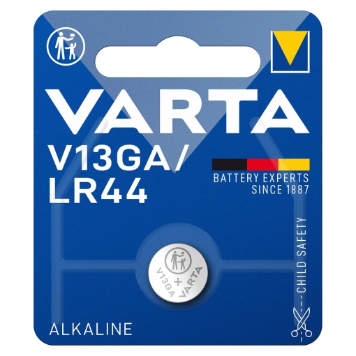 Pilha Eletrónica Alcalina LR44 V13GA 1,5V VARTA 4276