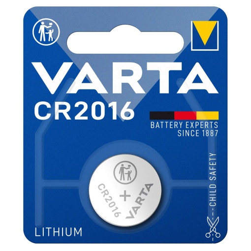 Pilha Eletrónica de Lítio CR2016 3V VARTA 6016