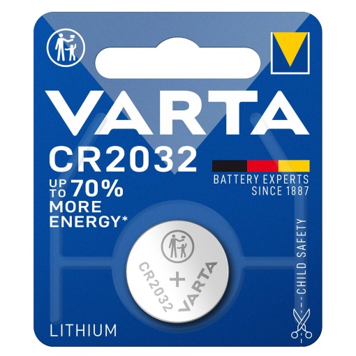 Pilha Eletrónica de Lítio CR2032 3V VARTA 6032