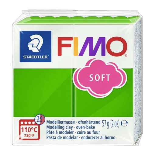 Pasta de Modelar FIMO Soft 53 Verde 56g