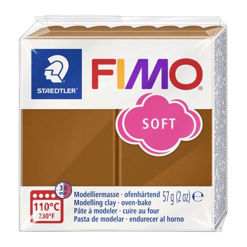 Pasta de Modelar FIMO Soft 7 Caramelo 56g