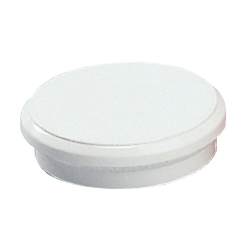 Íman 24mm branco DAHLE 10 unidades