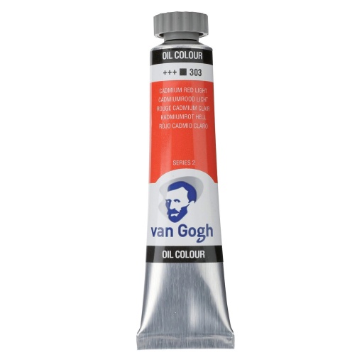 Tinta Óleo Van Gogh 303 S2 Vermelho Cádmio Claro 20ml