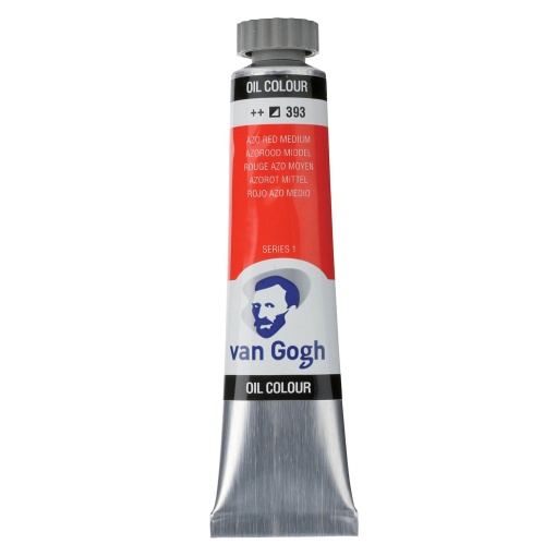 Tinta Óleo Van Gogh 393 S1 Vermelho Azo Médio 20ml
