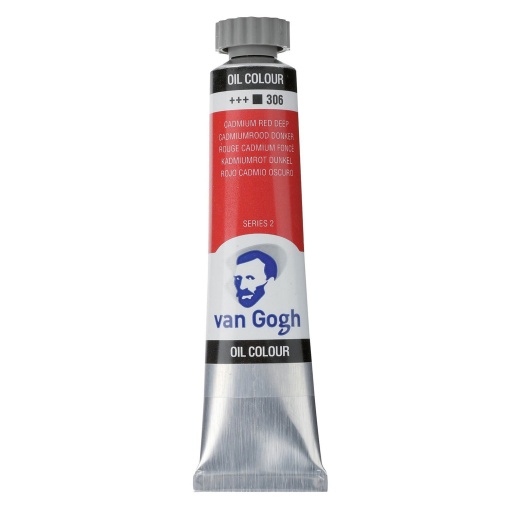 Tinta Óleo Van Gogh 306 S2 Vermelho Cádmio Escuro 20ml