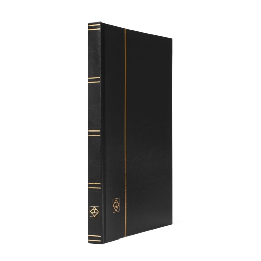 Álbum de filatelia LEUCHTTURM Basic S32 32 páginas folha preta sortido
