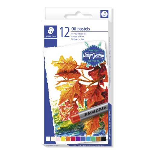 Pastel Óleo STAEDTLER 2420 com 12 unidades Design Journey