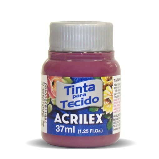 Tinta para Tecido ACRILEX Fúcsia 804 37ml