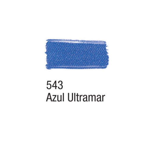 Tinta para tecido ACRILEX azul ultramar 543 37ml