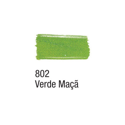 Tinta para tecido ACRILEX verde maçã 802 37ml
