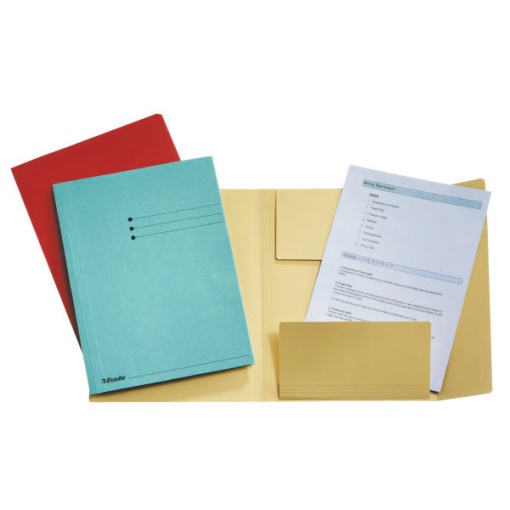Pasta de Documentos ESSELTE 10333 A4 275g Azul 02